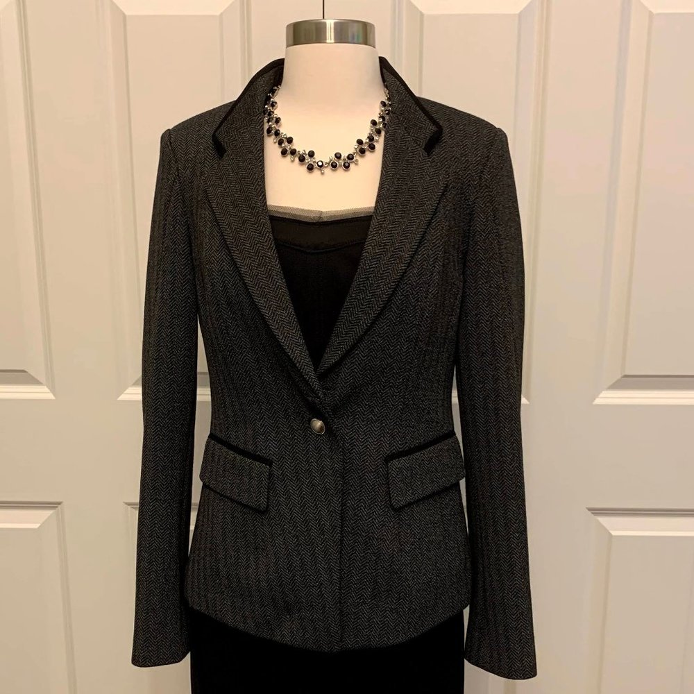 WHBM Herringbone Jacket 💕